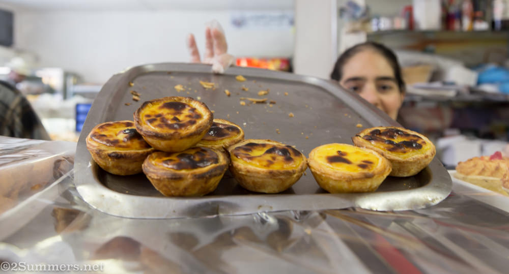 Portuguese pastries on Johannesburg Road, La Rochelle