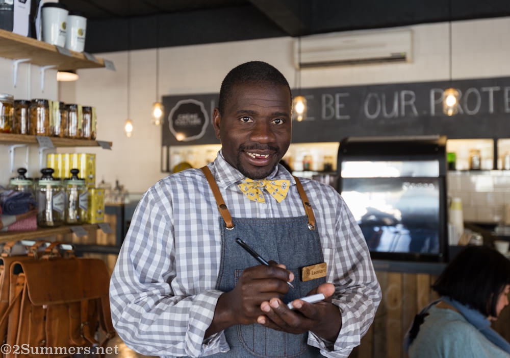 Leonard, server at Grounded