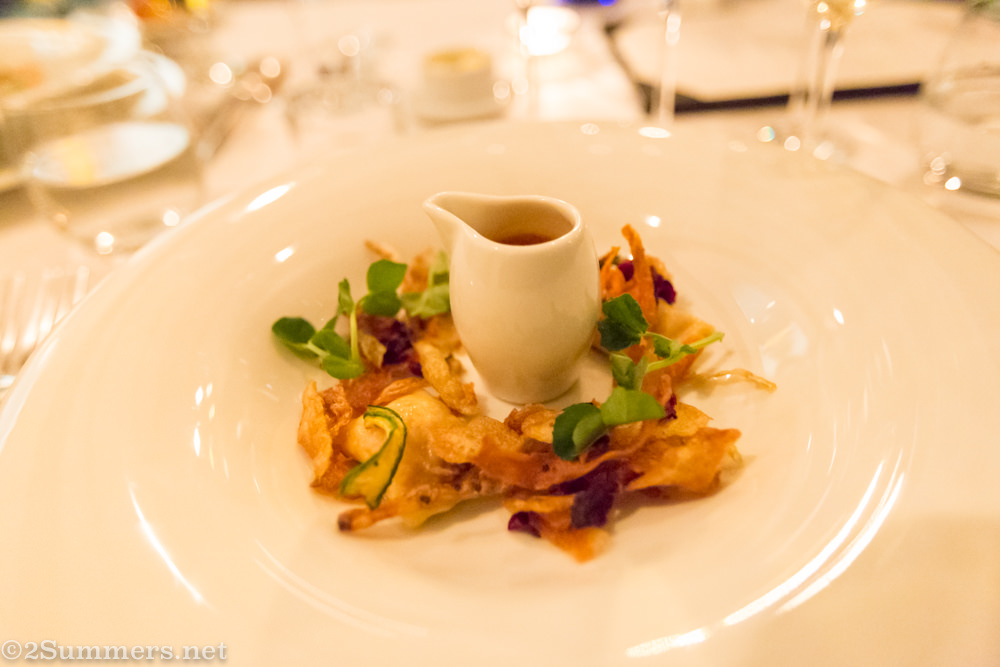 First course at Clico: Butternut Agnolotti