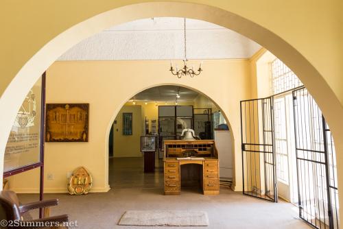 Inside the Prison Museum in Pretoria