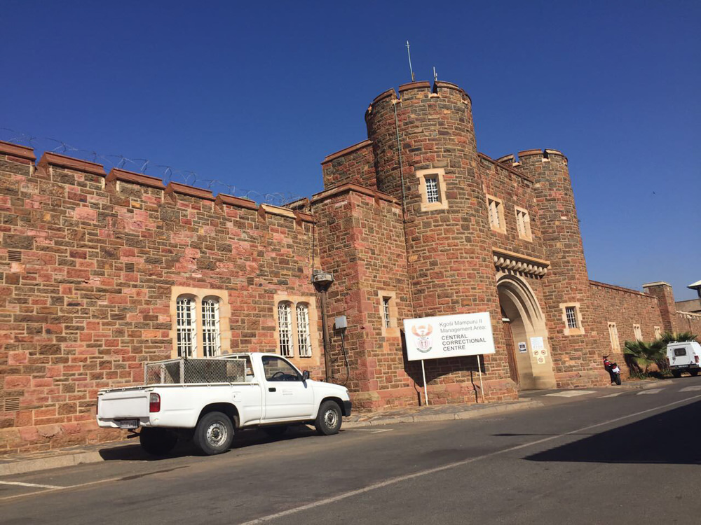 Castle-like prison building