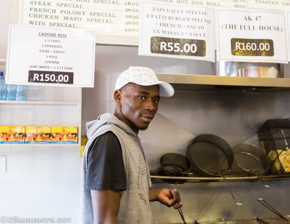 China fries fish and chips at Solly’s Corner