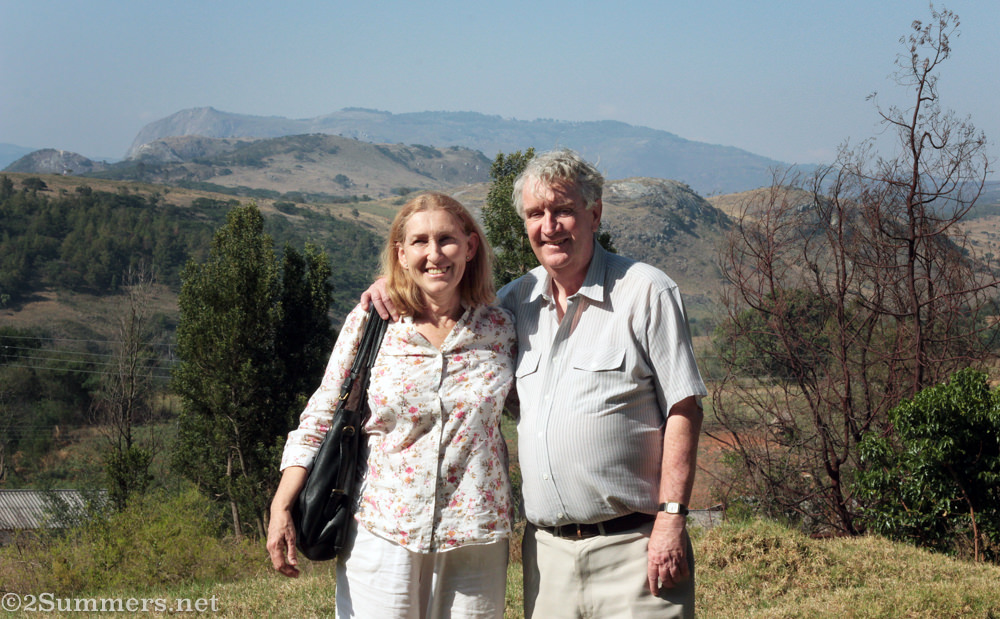 Tim and Di in Nyanga