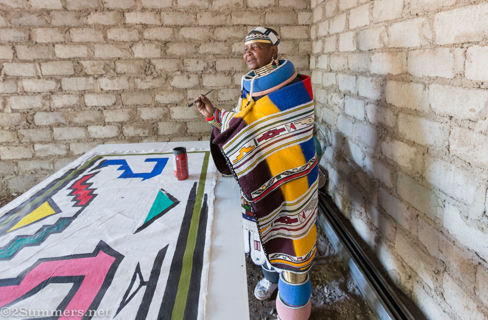 Mama Sophie painting