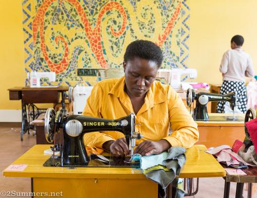 Seamstress at Amani ya Juu