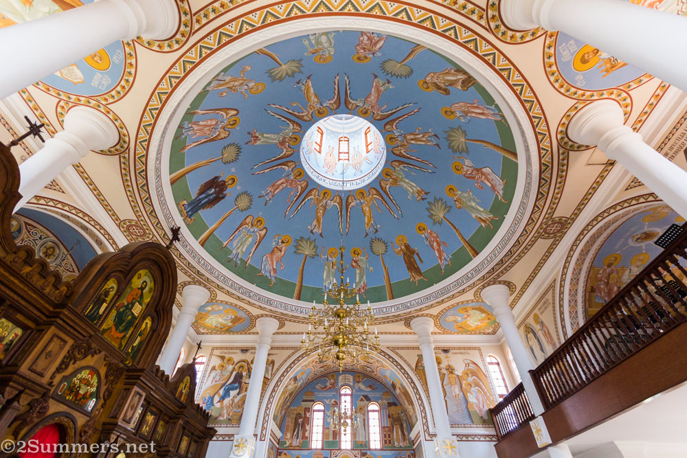 Ceiling in Russian Orthodox Church