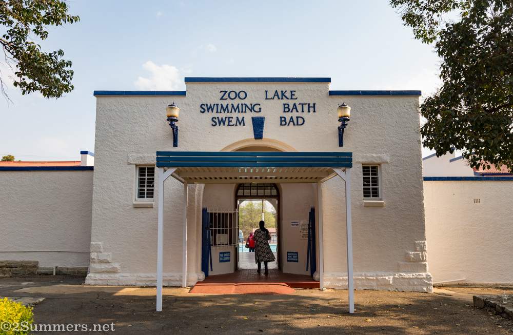 Zoo Lake Swimming Pool entrance
