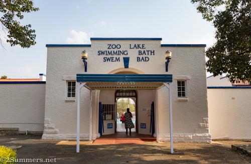Zoo Lake Swimming Pool entrance