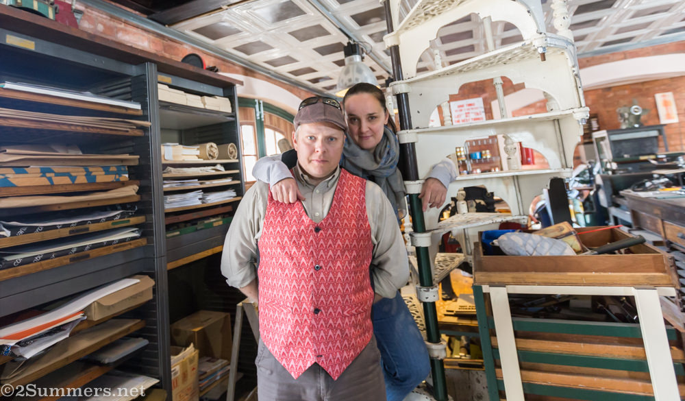 Martin and Ania of Impressed