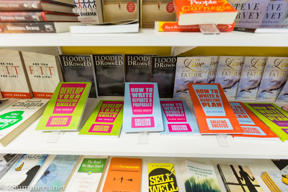 Books at African Flavour in the Vaal