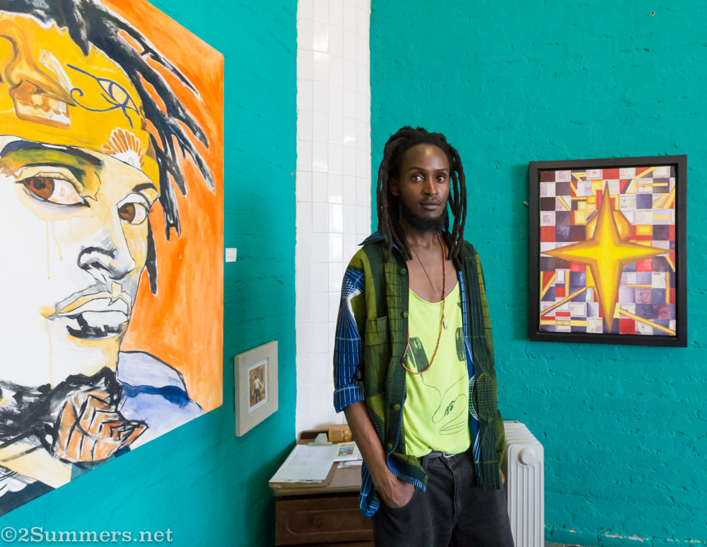 Artist Bukhosi Nyathi