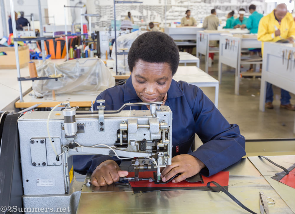 Sewing at Via La Moda