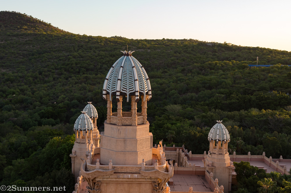 Turrets at the Palace of the Lost City