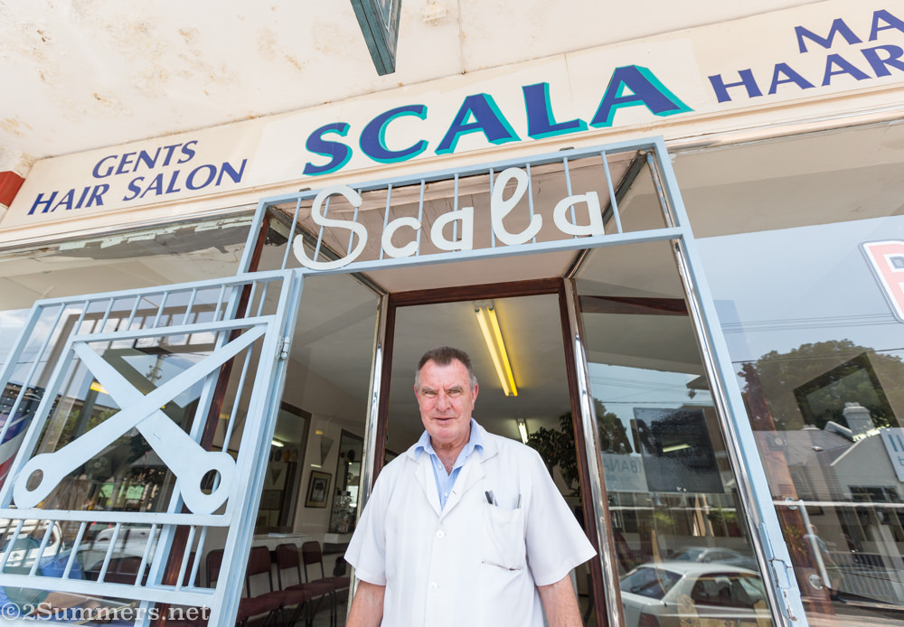 Fred at Scala Barber