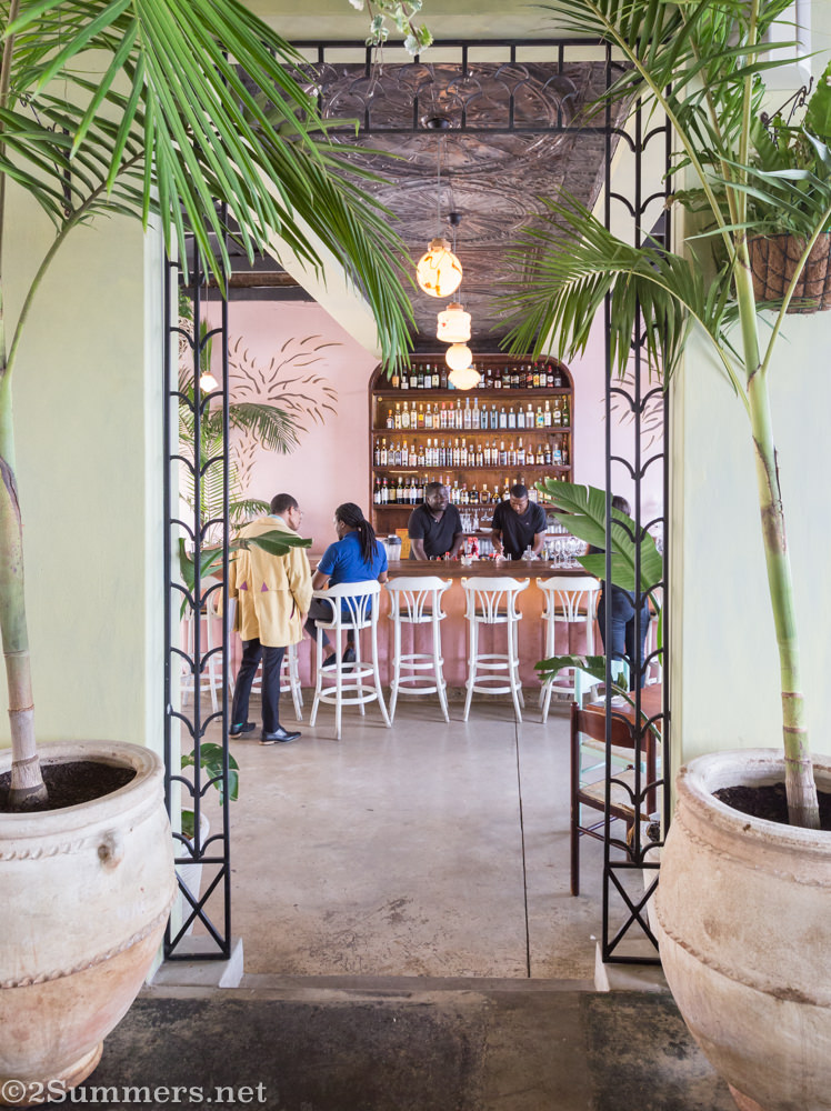 Bar at the Royale in Jozi