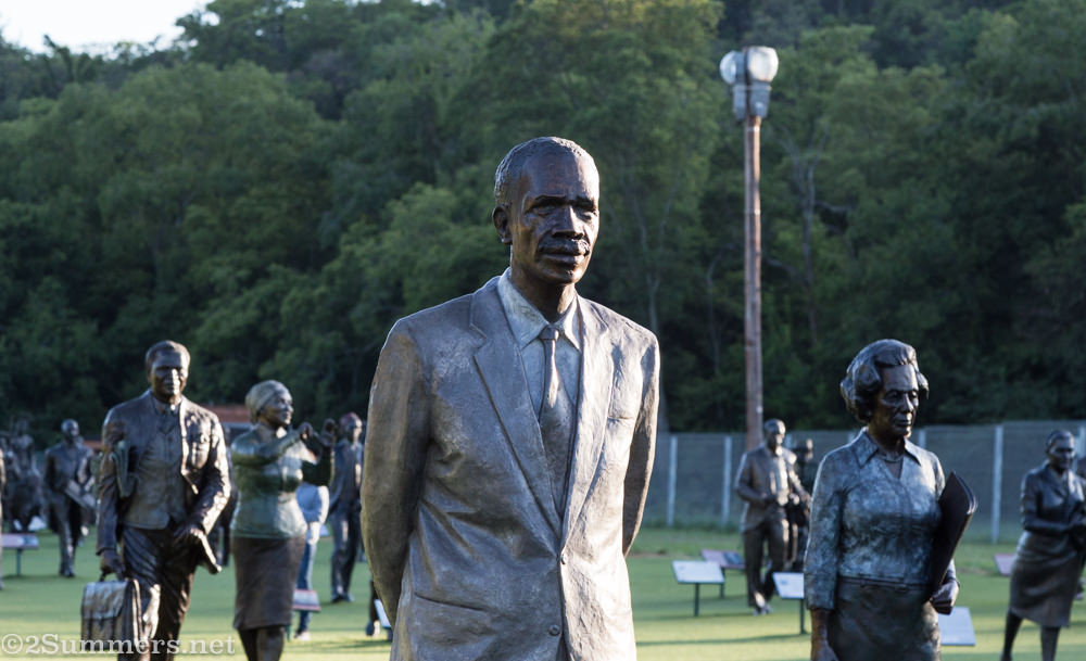 Robert Sobukwe sculpture at Long March to Freedom National Historic Monument