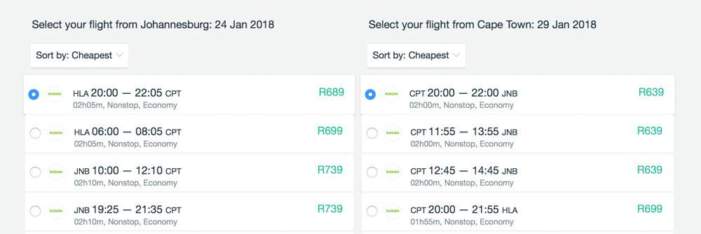 travelstart screenshot