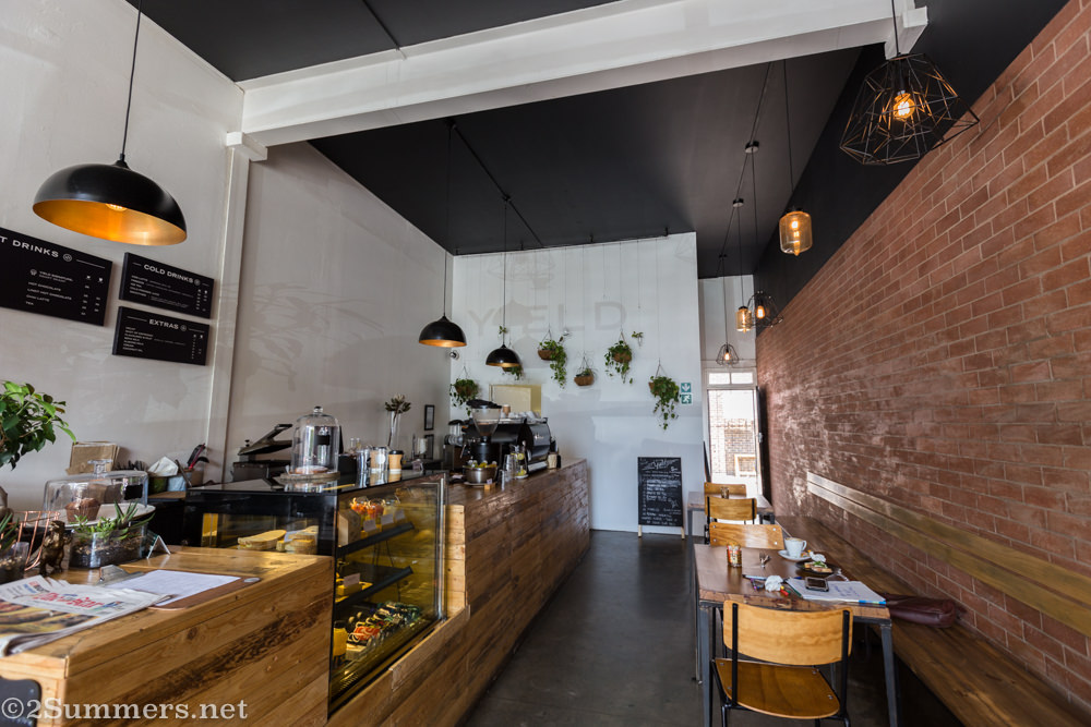 Inside Yield Coffee Bar