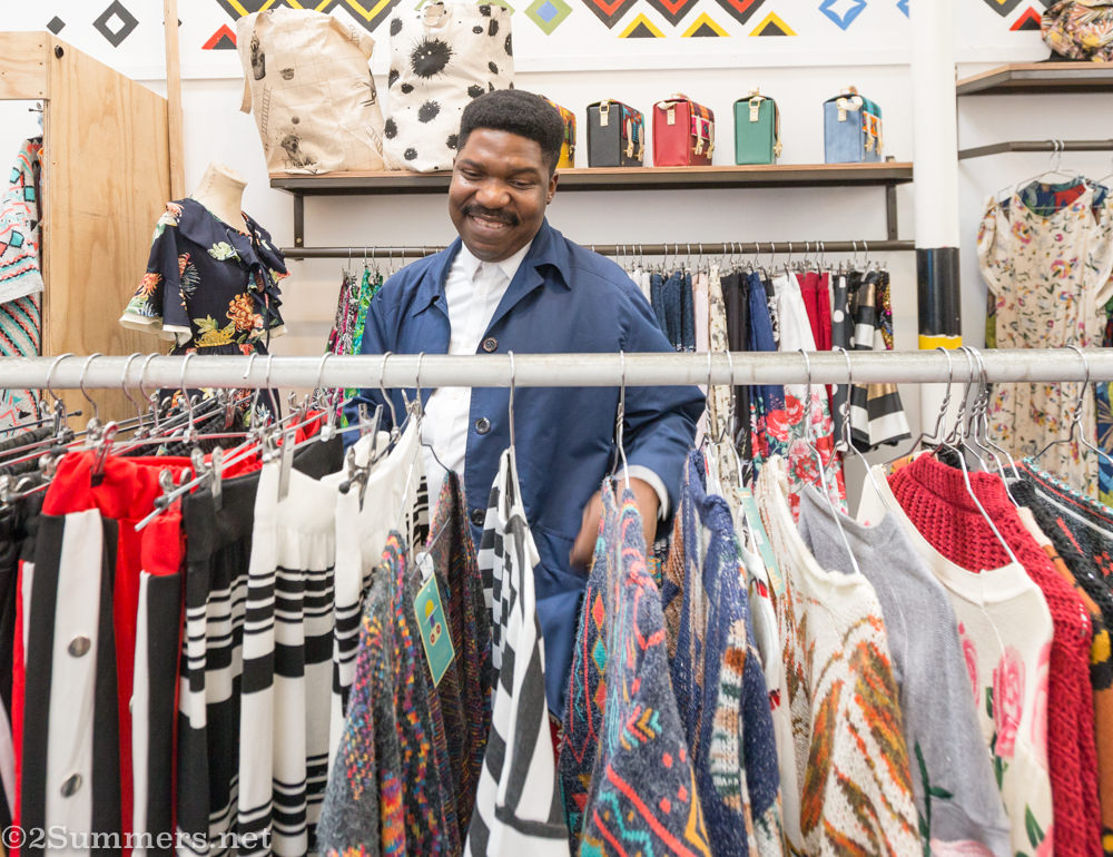 Dr. Pachanga in his shop