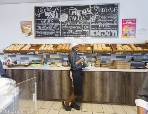 Bagels at Bagel Zone