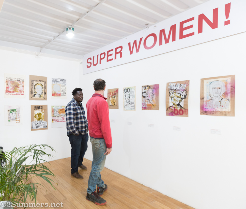 Super Women exhibition Mwanawasa Art