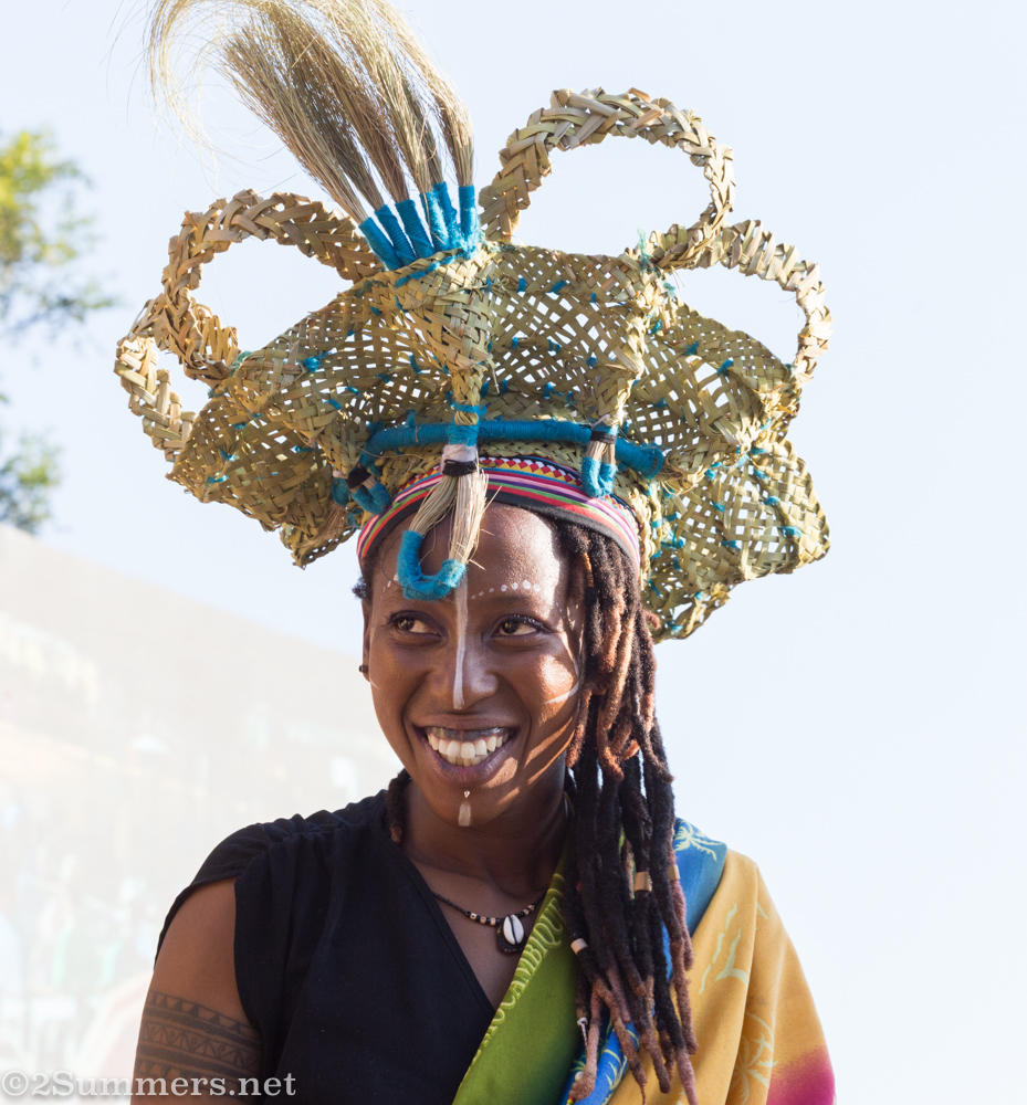 Beautiful hat at Bushfire