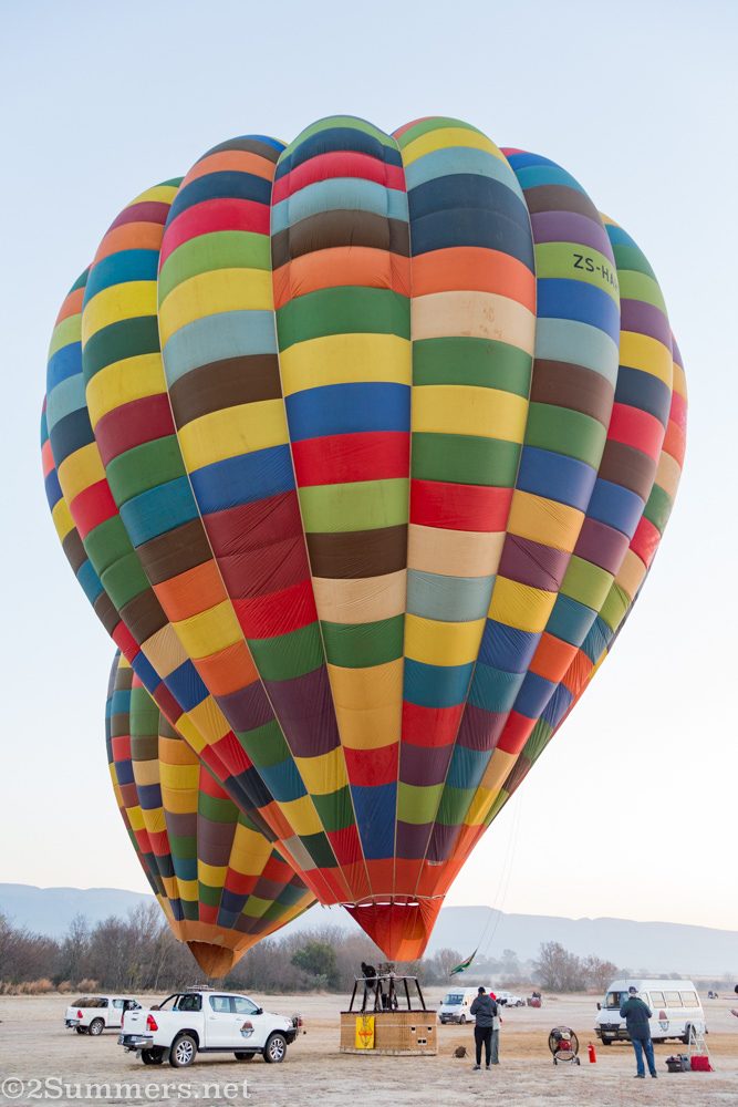 Balloons ready to fly