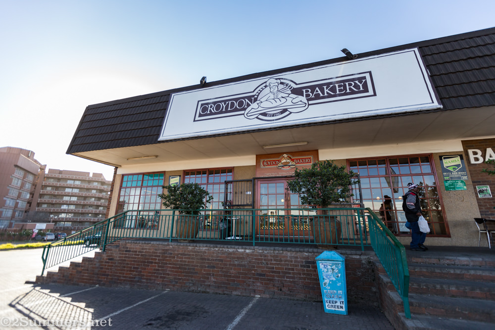 Outside Croydon Bakery