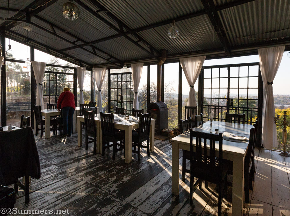 Dining rooms at Zietsies during the day