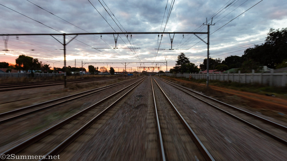 View from the Rovos observation deck