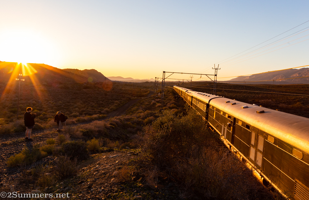 Sunrise outside Matjiesfontein