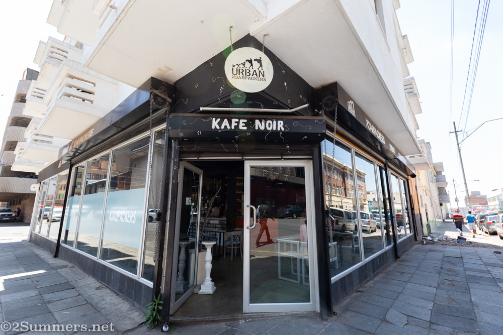 Entrance to Kafe Noir