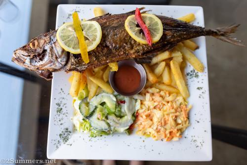 Fish from Kafe Noir