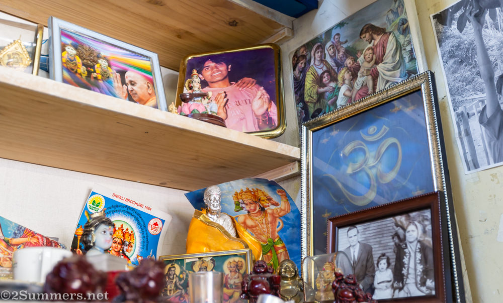 Shrine inside Langwan Cleaners