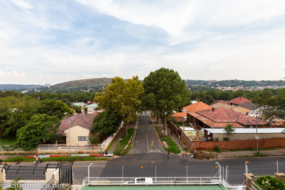 Looking out over Bezuidenhout Valley