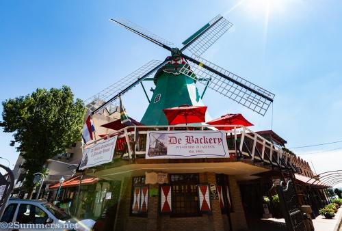 De Bakery windmill on Van Riebeek Avenue in Edenvale