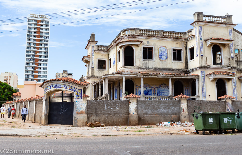 Abandoned Portuguese villa in Maputo