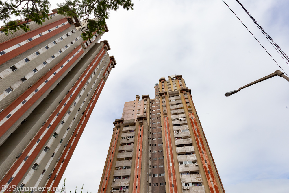 Imposing Maputo highrises
