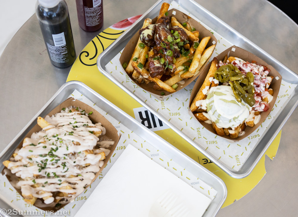 Savory dishes from TJIPS