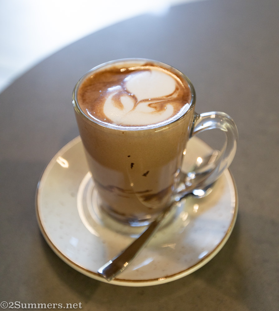 Hot chocolate from AFRIKOA