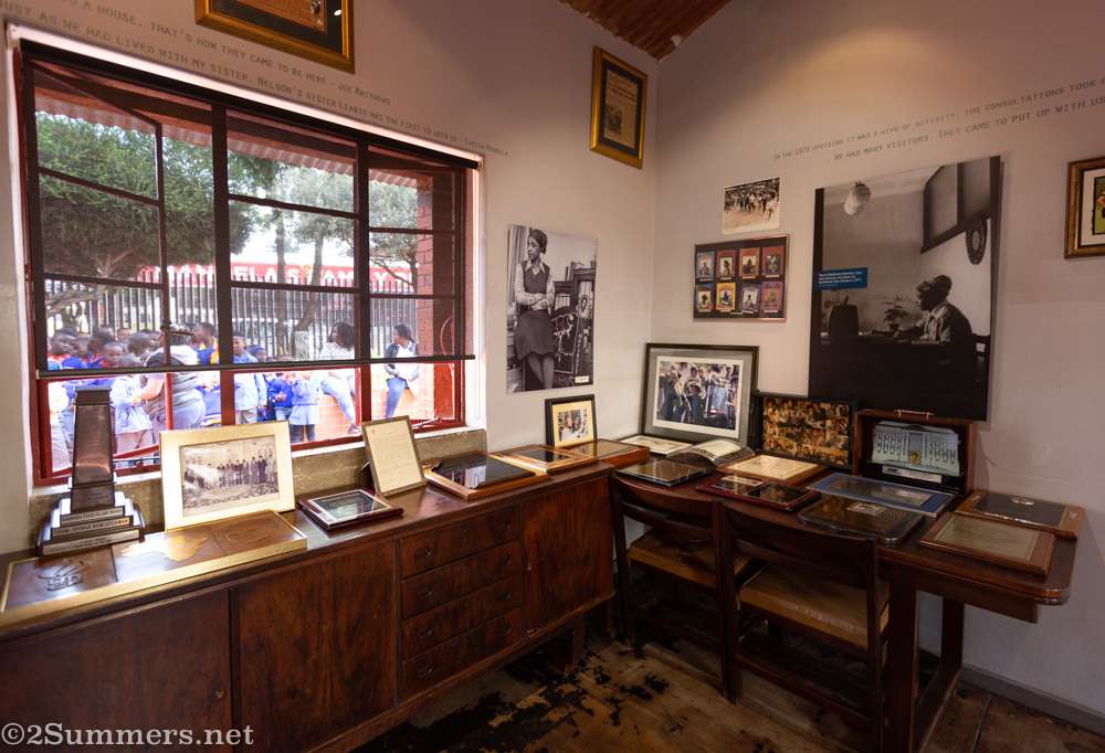 Desk in Mandela House