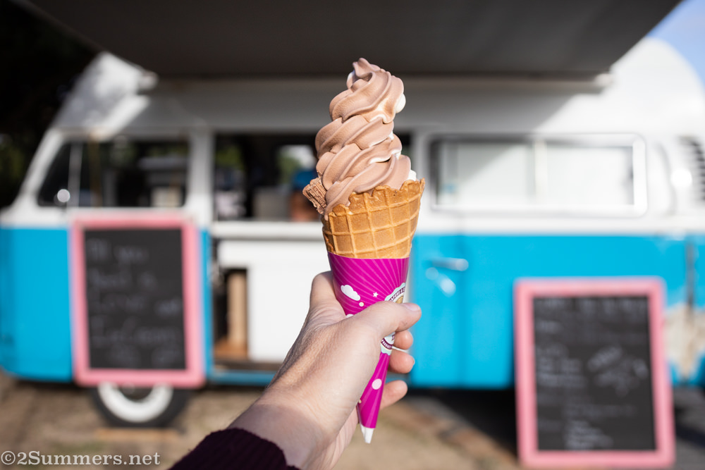 Ice cream from Sweet Moments Soft Serve Ice Cream in Onrus.