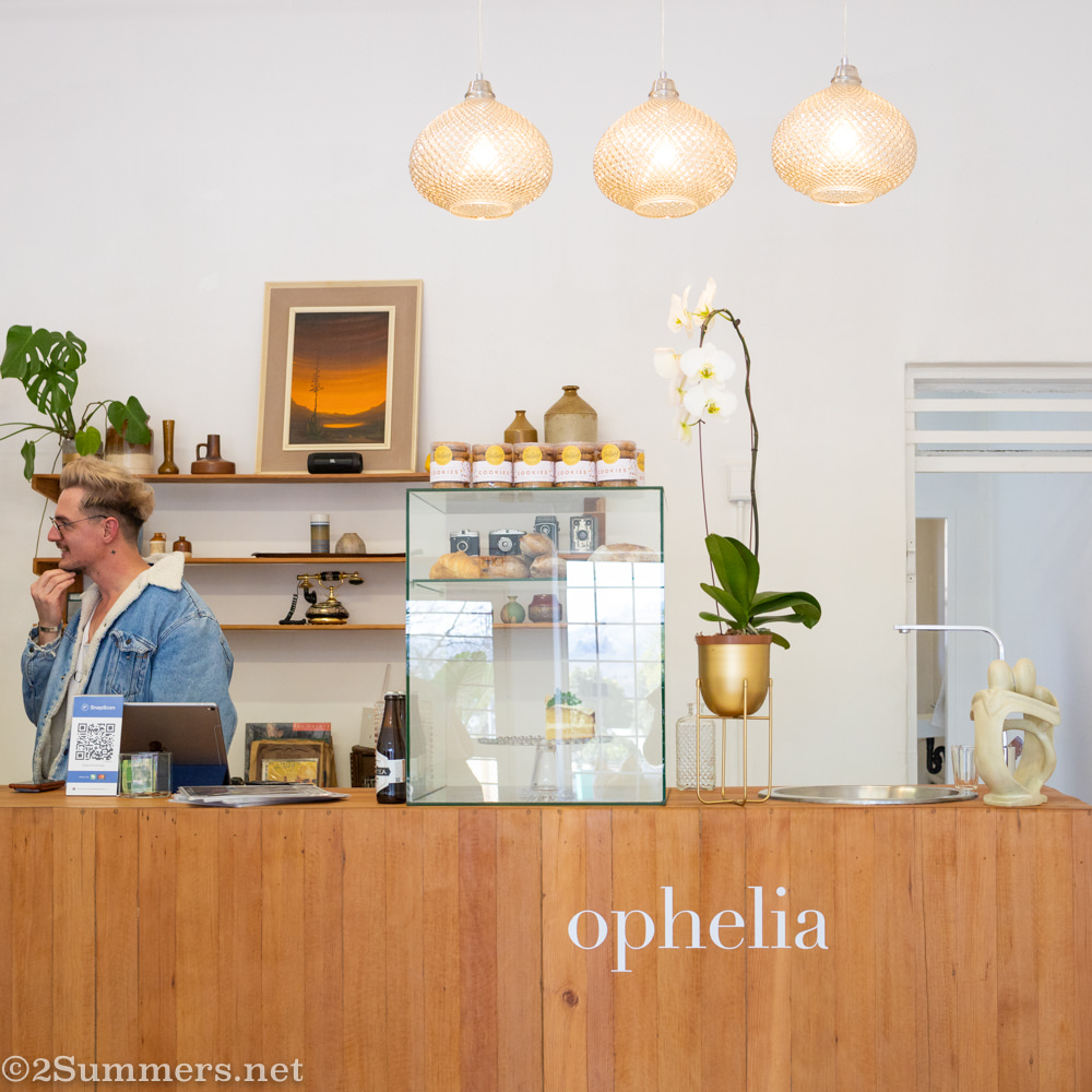Owner Christophe at Ophelia in Emmarentia