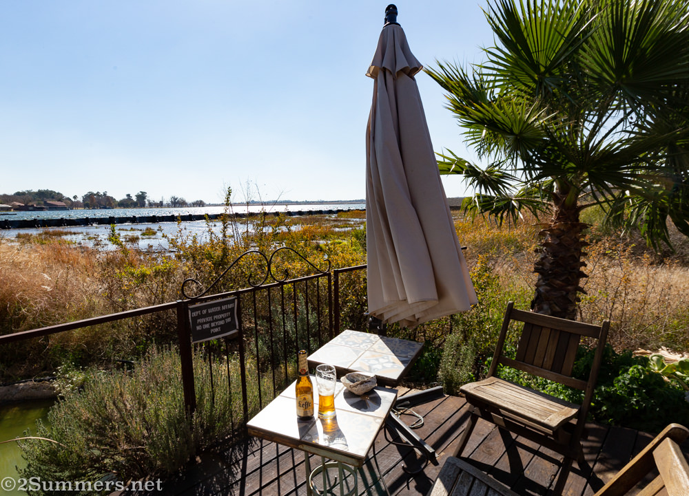 Outside the River Cafe