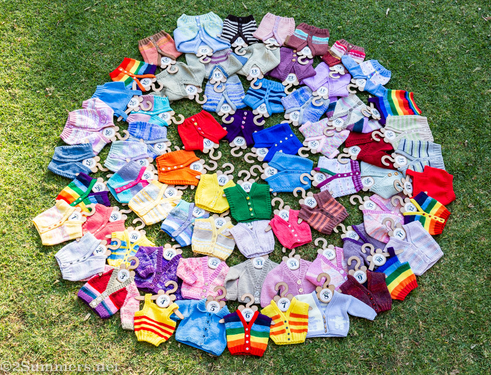 67 sweaters for Nelson Mandela Day
