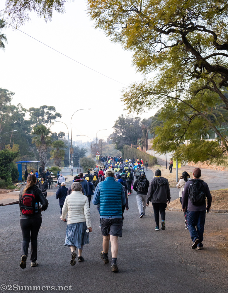 On the road in Walk the Talk