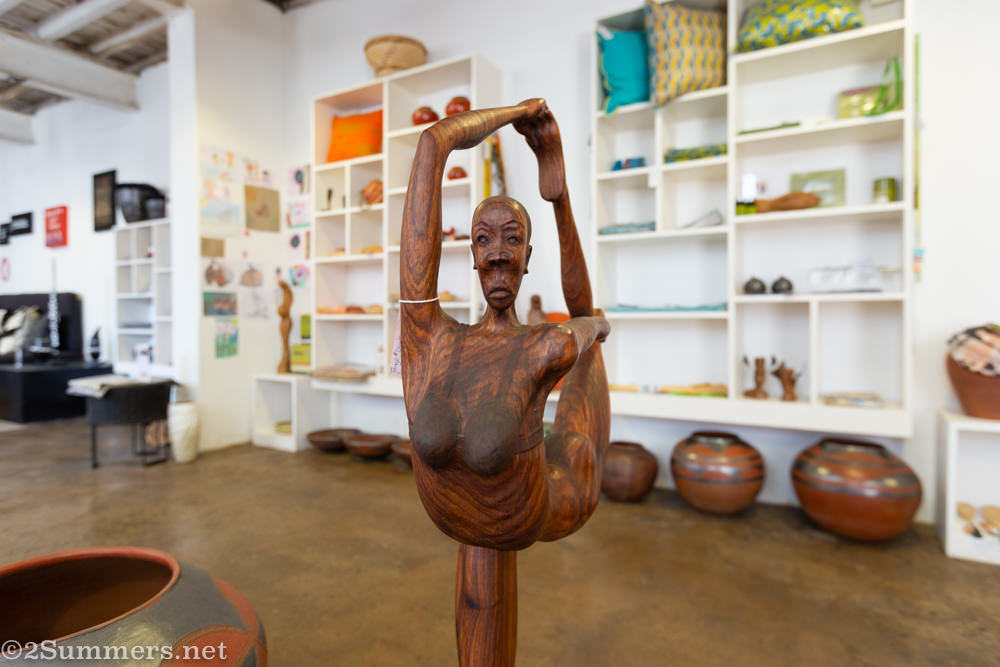 Sculpture in Madi a Thavha Joburg shop