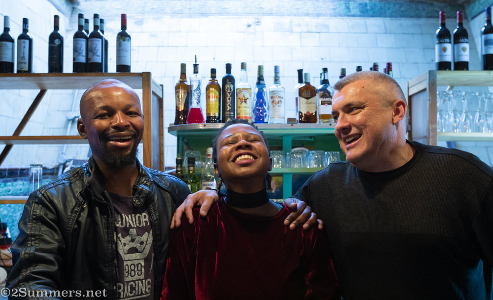 Charlie, Bulelwa and Gerald of JoburgPlaces