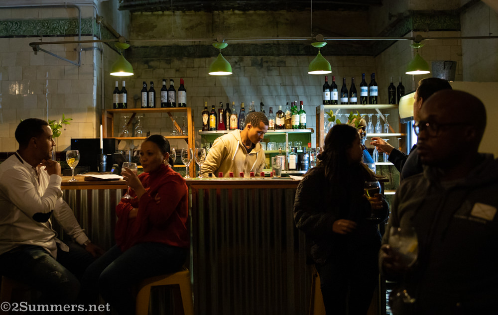 Zwipi Underground Bar in the Thunderwalker in Gandhi Square