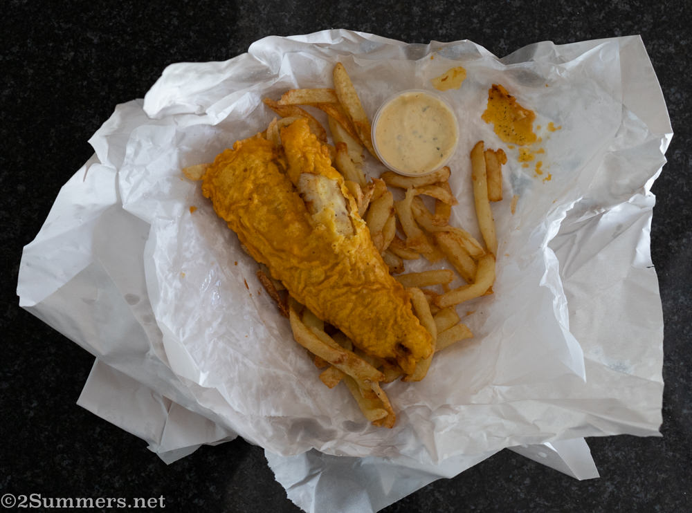 Fish Hook fish and chips